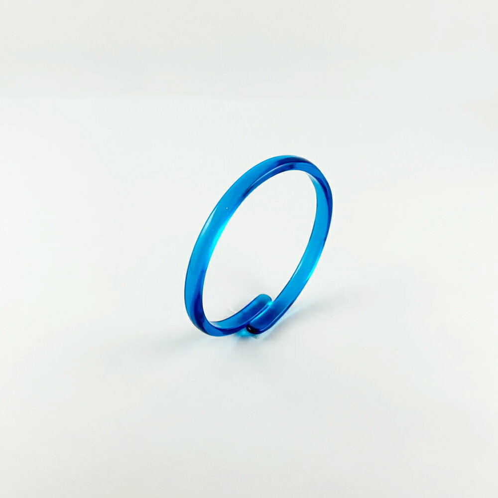 【メール便1通につき2個まで】 キッソオ ブレスレット 708 ネオンブルー メガネ素材のブレスレット 鯖..