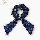 【メール便1通について2個まで】 ライフルペーパー リボンシュシュ ワイルドウッド ヘアアクセサリー RIFLE PAPER CO.