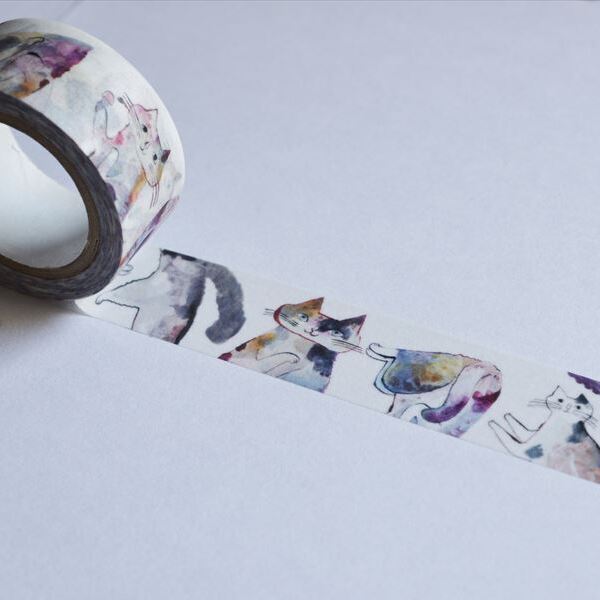 倉敷意匠トラネコボンボンマスキング...