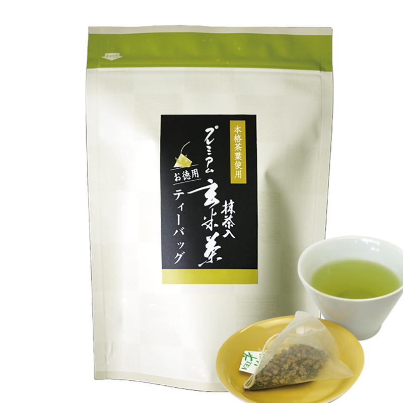 抹茶入玄米茶 【プレミアムティーバッグ】 (3g×30P)