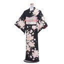 【レンタル】訪問着 フルセットレンタル / NEO155黒色/薔薇模様 / 付下げ 着物 結婚式 入学式 卒業式 卒園式 七五三 お宮参り お茶会 式典 結納 753 訪問着レンタル 着物レンタル きものレンタル 訪問着フルセット ママ 母親 母 貸衣装 貸衣裳 セット 送料無料