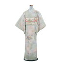 【レンタル】 訪問着 入学卒業 348 薄緑/丸文・四季の花 付下げ 着物 結婚式 入学式 卒業式 卒園式 七五三 お宮参り お茶会 式典 結納 753 訪問着...