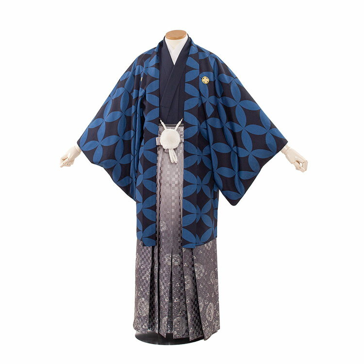 【レンタル】紋付12点フルセット 往復送料無料 新品足袋プレゼント 卒業式 結婚式 成人式 イベント レンタル袴 レンタル衣装 袴セット 羽織袴 紋付袴 袴レンタル 紋付羽織袴 男 袴 男性 セット メンズ 貸衣装 紋付き袴 紋付 羽織 着物 3AF6X20