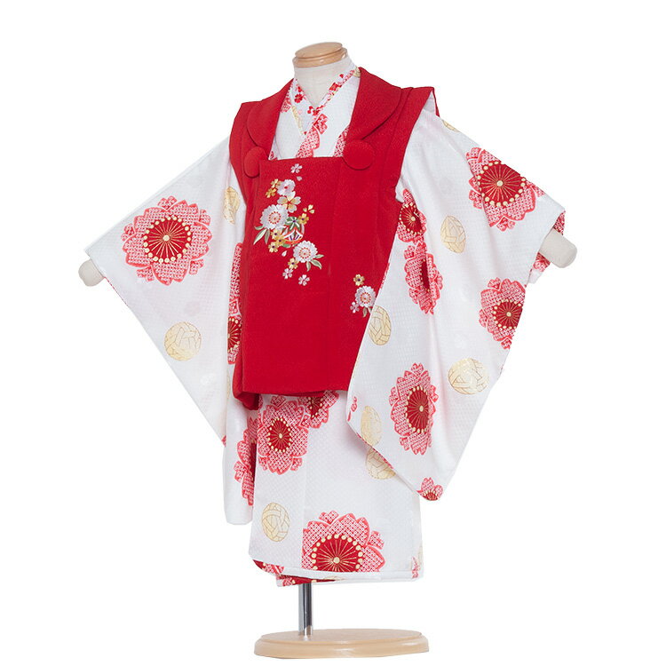 【レンタル】七五三 着物 2歳 女の子 レンタル フルセット 七五三レンタル 2歳女の子 二歳 女児 被布セットレンタル七五三 753 被布 小柄な3歳 2歳着...