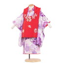 【レンタル】七五三 着物 2歳 女の子 レンタル フルセット 七五三レンタル 2歳女の子 二歳 女児 被布セットレンタル七五三 753 被布 小柄な3歳 2歳着...