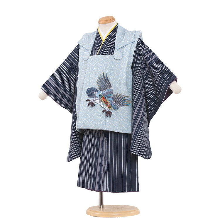 【レンタル】被布セット レンタル 2歳 七五三 着物 2歳 七五三 男の子 3歳 七五三 レンタル 男の子 着物レンタル 七五三 男の子 被布 男の子 子供 7...