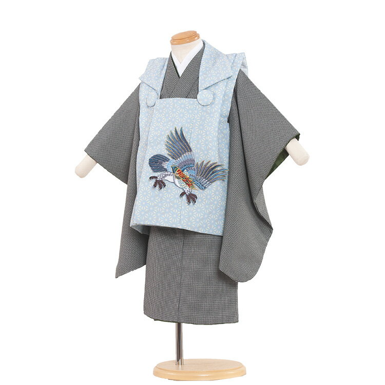 【レンタル】被布セット レンタル 2歳 七五三 着物 2歳 七五三 男の子 3歳 七五三 レンタル 男の子 着物レンタル 七五三 男の子 被布 男の子 子供 7...