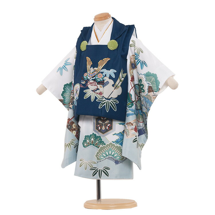 【レンタル】被布セット レンタル 2歳 七五三 着物 2歳 七五三 男の子 3歳　七五三 レンタル 男の子　..