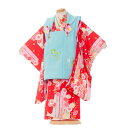 【レンタル】七五三 着物 3歳 女の子 レンタル おしゃれ かわいい 3歳女の子 被布 753着物 被布フルセット 753 ひな祭り 子供 きもの 七五三レンタ...