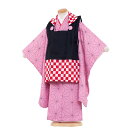 【レンタル】七五三 着物 3歳 女の子 レンタル おしゃれ かわいい 3歳女の子 被布 753着物 被布フルセット 753 ひな祭り 子供 きもの 七五三レンタル 貸衣装 貸衣裳 往復送料無料/3383(4)