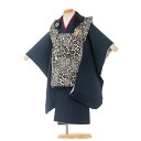 【レンタル】七五三 着物 3歳 男の子 レンタル おしゃれ アンティーク レトロ 和風モダン古典 3歳男の子 被布 753着物 被布フルセット 753 子供 き...