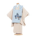 【レンタル】七五三 着物 3歳 男の子 身長90〜100センチ レンタル おしゃれ アンティーク レトロ 和風モダン古典 3歳男の子 被布 753着物 被布フル...