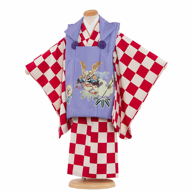 【レンタル】被布 レンタル 男児 七五三 被布 着物 レンタル 七五三 5-30 3歳男の子 七五三 男児 着物 3歳 子供 きもの 被布 セット お正月 和装...