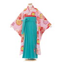 【レンタル】卒園式 女の子 袴 /9156 パールピンク地×梅桜紋袴65/レンタル 袴 卒園 七五三 フルセットレンタル 袴レンタル 7歳女の子 卒業式 7歳 袴レンタル 着物レンタル 幼稚園 保育園 往復送料無料(4)