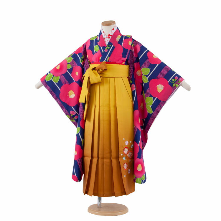 ※その他、ご要望などございましたら後に発信されますメールにご記載下さい。 ※キャンペーン対象外の商品もございますので、ご確認ください。 ※キャンペーンは不定期に変更となります。 ご注文時でのキャンペーン適用とします。ご了承くださいませ。着物レンタル/七五三 卒園式 女の子袴 女児袴レンタル（7歳女の子） 紺地 椿 A010 / 3GJA010 ★レンタル内容★(イメージ画像と異なる場合がございます) ・着物・袖なし襦袢・袴・半幅帯・伊達じめ・腰紐・和装ベルト・草履・足袋・髪飾り ※肌襦袢は入っておりません。キャミソールやU首半そでシャツをご用意ください。 ★商品番号 3GJA010：女児袴レンタル（7歳女の子） 紺地 椿 A010 ★サイズ 身長目安：115～125cm ■身丈：約 80cm ■裄丈：約 54cm ■袖丈：約 76cm ■袴丈：約 66cm ※袴の裾直しはご遠慮ください。 ※必ず袴の丈をご確認ください。 ★商品詳細 素材：化繊 ★レンタル内容 ・着物・袖なし襦袢・袴・半幅帯・伊達じめ・腰紐・和装ベルト・草履・足袋・髪飾り ※小物はお衣装に合わせてコーディネートさせて頂きます。 ※肌襦袢は含まれておりませんのでキャミソールやU首シャツなどの肌着をご用意ください。 ※箱タイプでのお届けとなります。 ★レンタル期間　　最大3泊4日！ レンタル期間はご利用日の2日前から3泊4日となります。 （ご利用日の1日前お届けの場合は、2泊3日となります）。 ※ご返却はご利用日当日～翌日15時までに、ヤマト宅急便取り扱いのコンビニ（セブンイレブン・ファミリーマート・デイリーヤマザキなど）か、クロネコヤマト営業所で同封の着払い伝票で発送の手続きをお願いします。 ※返却が遅れますと1日につきお衣装代の10％が延長料金として追加になりますので返却日はお守りください。返却が遅れる場合は必ずご連絡をください。 ★ご注文について。※カレンダーをご確認ください 楽天では、カレンダーが「×」でもご注文は可能ですが、予約をお取りすることは出来ません。 ご利用日が「○」の商品からご注文下さい。 ※ご予約の確定は「【京都ちりめんや】ご予約を確定致しました。」メールにてお知らせいたします。 ※カレンダー反映までに少しお時間がかかりますので、その間に先約が入られている場合もございます。ご了承ください。 ※オプション追加やキャンペーン割引は「【京都ちりめんや】ご予約を確定致しました。」で金額訂正をしてお知らせいたします。 ※予約は1年先の発送日まで可能です。 ※利用日が違うご注文は別々にご注文ください。またご利用日やお届け先が違う場合は「きょうだい割引」や「ママ得割引」などはキャンペーン対象外になります。 ★注意事項 ※次に該当する場合「セーフティプラス」の適用はございませんので、お気を付けください。別途料金をご請求させていただきます。 ・タバコの焦げ跡、香水やヘアースプレーなどによる著しい汚れ・破損。 ・紛失の場合。 ・袴の裾直し・破れなどの商品として修復不可能な場合。 ★備考 ※掲載画像について実際の商品になるべく近い色を再現しておりますが、お客様のご覧になっているモニターや環境により、実際の色・質感等が若干異なる場合がございます。 ※環境問題（Eco/エコ）を考え、お買い上げ明細はご希望の方のみ発行致しております。ご希望のお客様はお手数ですが、備考欄にお知らせください。 着物レンタル/七五三レンタルの「京都ちりめんや」では、 お子様の晴れの日を祝う、お宮参りの産着（初着・熨斗目・掛け着物）ブランド産着 ・七五三の着物等、豊富な品揃えで、みなさまをお待ち申し上げております。