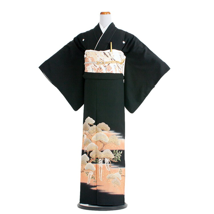 【レンタル】黒留袖レンタル 色留