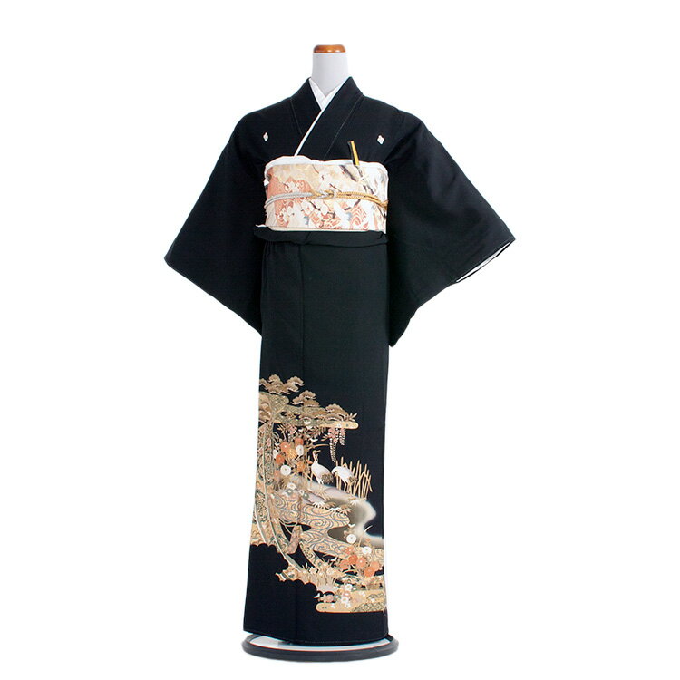 【レンタル】黒留袖レンタル 色留