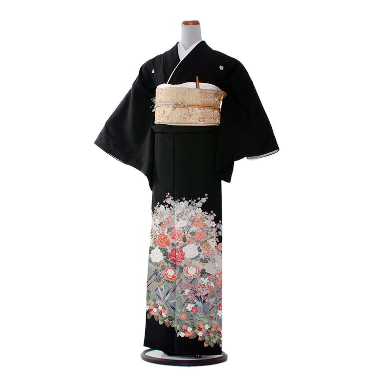 【レンタル】黒留袖レンタル 色留