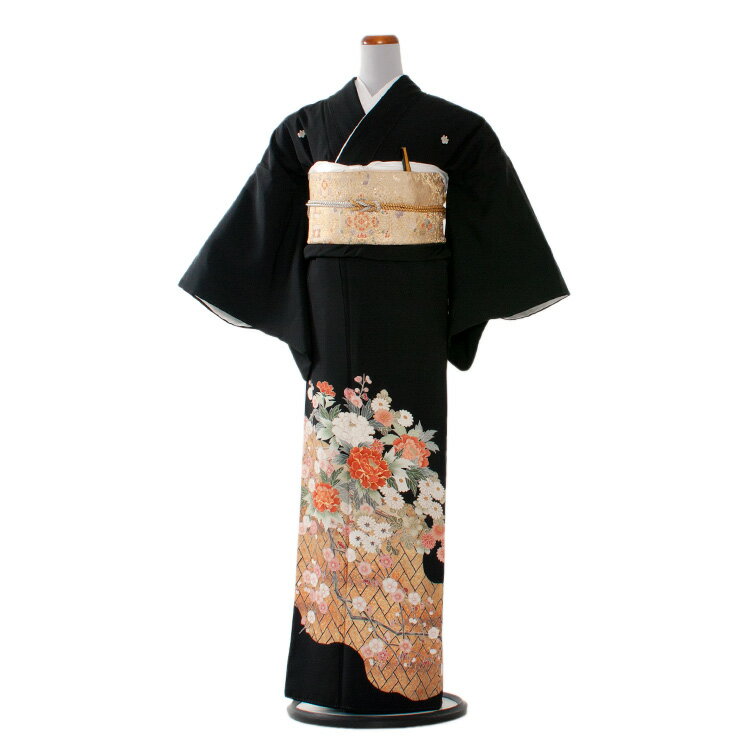 【レンタル】黒留袖レンタル 色留