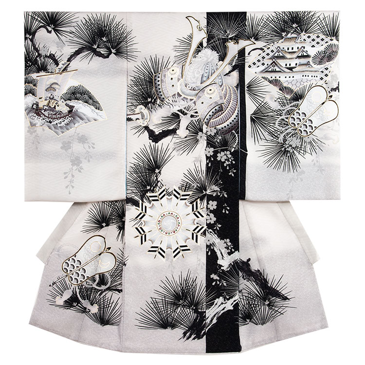 【レンタル】 ジャパンスタイル お宮参り 産着 男の子 赤ちゃん レンタル産着 産着レンタル 祝着レンタル 着物レンタル 男の子産着 初着 祝い着 赤ちゃん着物 きもの 記念撮影 往復送料無料 3AL2412 お揃い 色違い