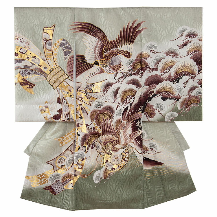 【レンタル】お宮参り 着物 レンタル 男の子 祝い着 男 産着 産着レンタル 祝着レンタル 着物レンタル ..