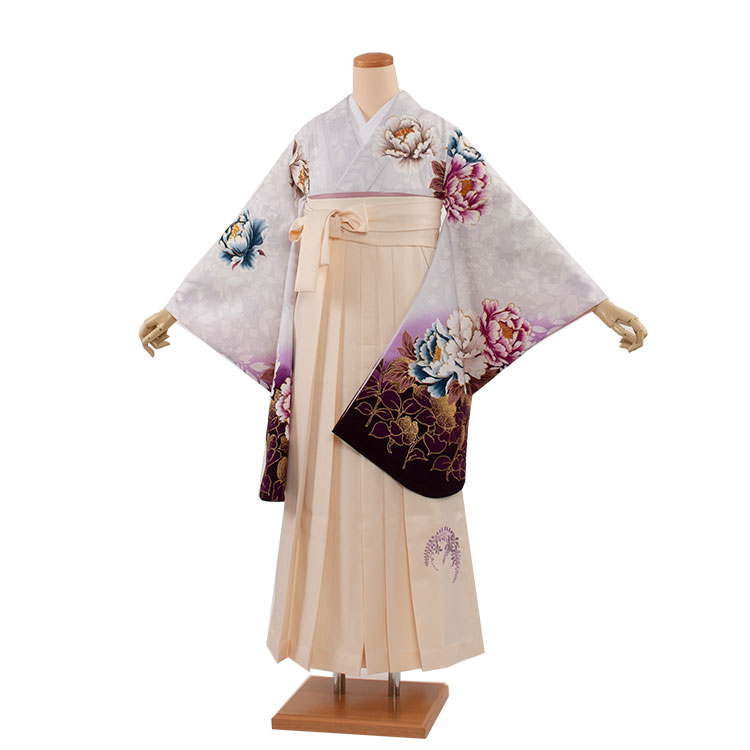 【レンタル】 卒業式 袴 フルセットレンタル1516 華×藤刺繍袴 くすみカラー 女性 先生 おしゃれ 人気 おすすめ 卒業袴レンタル 卒業式袴セット 着物 着付けセット 女子 大人 小学校 大学生 専門学生 上品 古典 レトロ モダン 京都 足袋プレゼント 往復送料無料