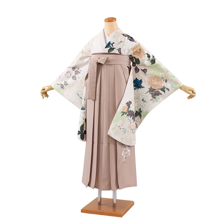 【レンタル】卒業式 袴 フルセットレンタル くすみカラー 女性 先生 おしゃれ 人気 かわいい おすすめ ..