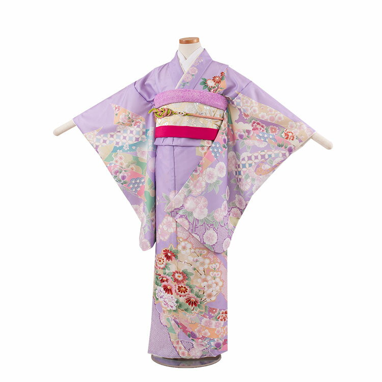 ※その他、ご要望などございましたら後に発信されますメールにご記載下さい。 ※キャンペーン対象外の商品もございますので、ご確認ください。 ※キャンペーンは不定期に変更となります。 ご注文時でのキャンペーン適用とします。ご了承くださいませ。着物レンタル/ジュニア着物 ラベンダー 華熨斗 / 結び帯 / 3AR9044 ★レンタル内容★(イメージ画像と異なる場合がございます) 着物・結び帯・襦袢・帯揚・帯締め・重ね衿・草履・バック・足袋（新品プレゼント）・腰ひも4本・コーリンベルト・伊達締め2本・えり芯（・帯板が付く場合もございます） ★商品番号 3AR9044：ラベンダー 華熨斗 / 結び帯 ★サイズ 身長目安：135cm～145cm 年齢目安：10歳前後 ■身丈：約 150cm　■肩裄：約 63cm　■袖丈：約 75cm ■前幅：約 22.5cm　■後幅：約 28cm ★商品詳細 素材：化繊 ★レンタル内容 着物・結び帯・襦袢・帯揚・帯締め・重ね衿・草履・バック・足袋（新品プレゼント）・腰ひも4本・コーリンベルト・伊達締め2本・えり芯（・帯板が付く場合もございます） ※小物はお衣装に合わせてコーディネートさせて頂きます。 ※肌襦袢は含まれておりませんのでキャミソールやU首シャツなどの肌着をご用意ください。 ※箱タイプでのお届けとなります。 ★レンタル期間　最大3泊4日！ レンタル期間はご利用日の2日前から3泊4日となります。 （ご利用日の1日前お届けの場合は、2泊3日となります）。 ※ご返却はご利用日当日～翌日15時までに、ヤマト宅急便取り扱いのコンビニ（セブンイレブン・ファミリーマート・デイリーヤマザキなど）か、クロネコヤマト営業所で同封の着払い伝票で発送の手続きをお願いします。 ※返却が遅れますと1日につきお衣装代の10％が延長料金として追加になりますので返却日はお守りください。返却が遅れる場合は必ずご連絡をください。 ★ご注文について※カレンダーをご確認ください 楽天では、カレンダーが「×」でもご注文は可能ですが、予約をお取りすることは出来ません。 ご利用日が「○」の商品からご注文下さい。 ※ご予約の確定は「【京都ちりめんや】ご予約を確定致しました。」メールにてお知らせいたします。 ※カレンダー反映までに少しお時間がかかりますので、その間に先約が入られている場合もございます。ご了承ください。 ※オプション追加やキャンペーン割引は「【京都ちりめんや】ご予約を確定致しました。」で金額訂正をしてお知らせいたします。 ※予約は1年先の発送日まで可能です。 ※利用日が違うご注文は別々にご注文ください。またご利用日やお届け先が違う場合は「きょうだい割引」や「ママ得割引」などはキャンペーン対象外になります。 ★注意事項 ※次に該当する場合「セーフティプラス」の適用はございませんので、お気を付けください。別途料金をご請求させていただきます。 ・タバコの焦げ跡、香水やヘアースプレーなどによる著しい汚れ・破損。 ・紛失の場合。 ・袴の裾直し・破れなどの商品として修復不可能な場合。 ★備考 ※掲載画像について実際の商品になるべく近い色を再現しておりますが、お客様のご覧になっているモニターや環境により、実際の色・質感等が若干異なる場合がございます。 ※環境問題（Eco/エコ）を考え、お買い上げ明細はご希望の方のみ発行致しております。ご希望のお客様はお手数ですが、備考欄にお知らせください。 着物レンタル/七五三レンタルの「京都ちりめんや」では、 晴れの祝いの日を飾る、お着物を提案いたしております。ブランド産着 ・七五三の着物 ・大人の着物等、豊富な品揃えで、みなさまをお待ち申し上げております。