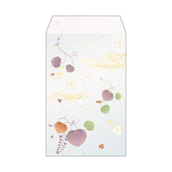 葵文様／ポチ袋(中)3枚セット お年玉袋・ぽち袋・おしゃれでかわいい多目的祝儀袋