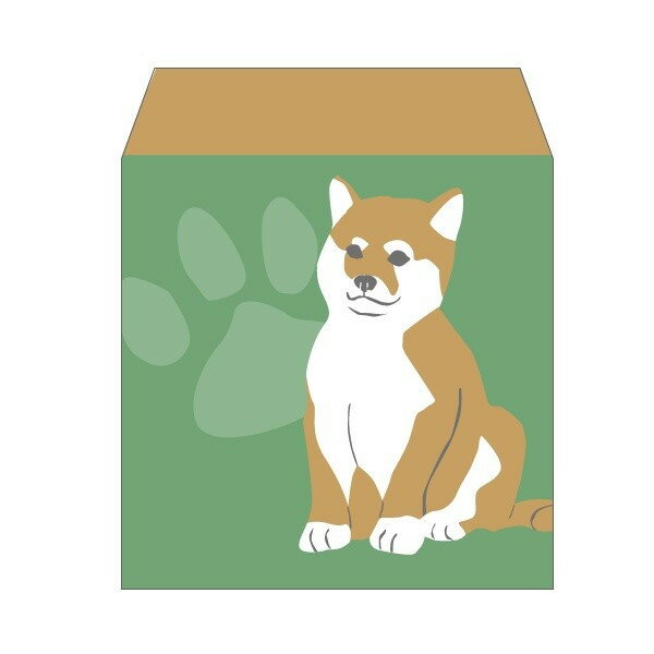 柴犬／コイン用ポチ袋(小)5枚セット お年玉袋・ぽち袋・おしゃれでかわいい多目的祝儀袋