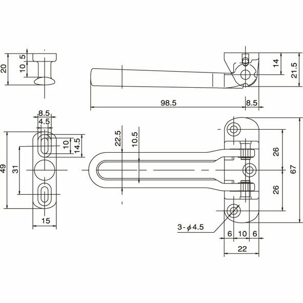 PLUS �ץ饹 �ɥ������� D-96 Ƽ�֥��� �������ѡʥ�硼�ӥɥ������� RH-002NƼ�֥���Ʊ���ʡ˥ɥ����ȥåѡ�