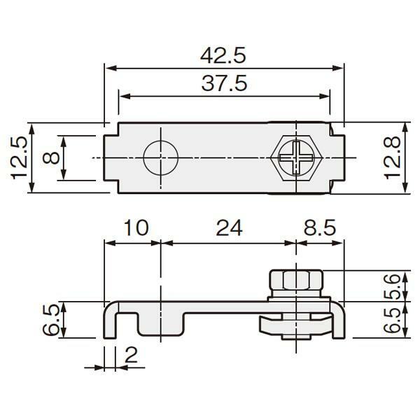 アトムリビンテック HDS-11 ピボット受け金具（上下共通） アトムHDSシステム ゆうパケット発送