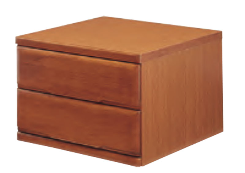 愛知県製造の桐たんす 75cm幅2段 2段ウレタン仕上ナチュラルライトダーク の3色対応 衣類収納 桐箪笥 桐タンス752クローゼット押入れチェスト キャスター付【桐子】【関東〜九州設置送料無料】(3)