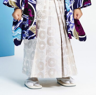 七五三 三歳 男児 着物 レンタル 内田篤人×JAPAN STYLE 羽織袴 アンサンブル トータル フルセット【3歳 貸衣装】子供 男児 セット お正月 卒業式【往復送料無料】古典 黒 白 紫