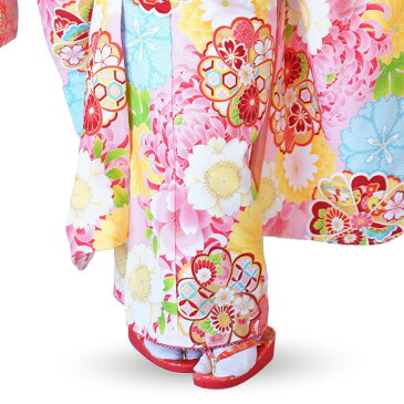 【お買い物マラソンP5倍!】七五三 レンタル 四つ身 着物 フルセット【7歳 貸衣装 七歳 7才】子供 女児 和服 セット 古典【往復送料無料】古典 モダン 白
