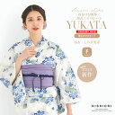 【お買い物マラソン 半額クーポン配布中!】【レンタル】2025年 夏 新作 初心者さんでも安心◎簡単二部式浴衣 浴衣 レンタル 綿 着物レンタル 貸衣装 フルセット セパレート 花火大会 浴衣レンタル フルセットレンタル 着物 レンタル着物 往復送料無料 白 青 紫陽花 No.192