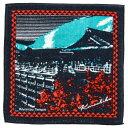 【Artハンカチ】 京の夏景色 * 京都 くろちく 公式 * Art アート 芸術 美術 神社仏閣 京都 京 京の景色 日本 土産 ニッポン JAPAN KYO...