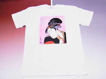 【日本のお土産】【日本のおみやげ】【ホームステイ おみやげ】【日本土産】（漢字・和柄）◆和風Tシャツ【キセル】大人用（M〜LL）白地