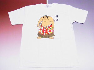 【日本のお土産】【日本のおみやげ】【ホームステイ おみやげ】【日本土産】（漢字・和柄）◆和風Tシャツ【横綱】大人用（3L）白地