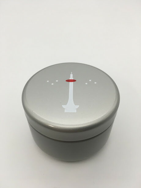 京・月待庵まめ缶　シルバー　タワーのサムネイル