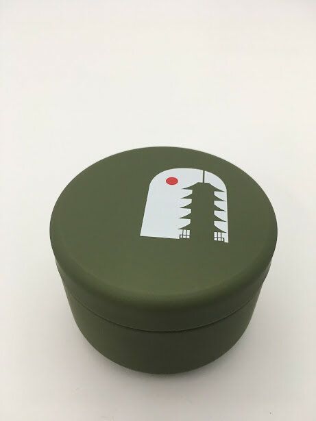 京・月待庵まめ缶　緑　五重塔のサムネイル