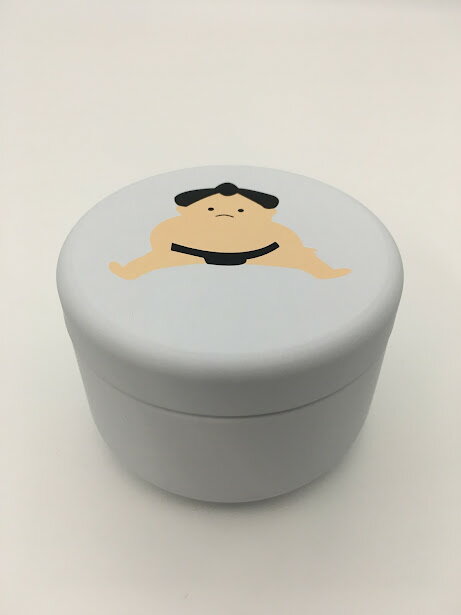 京・月待庵まめ缶　白　スモウのサムネイル