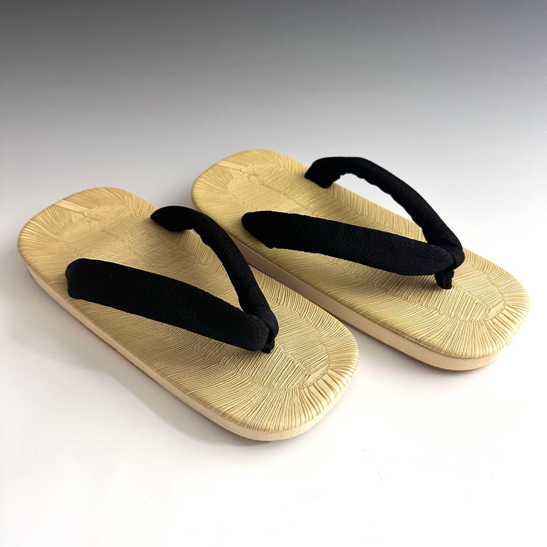 新品未使用品！！ 男性用 畳風（合皮）雪駄 Mサイズ 8.5寸 約25cm 成人式 正月 お洒落着物