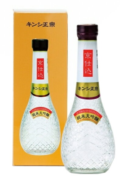 京都 キンシ正宗 純米大吟醸 切子 180ml 純米大吟醸 金鵄正宗 日本酒