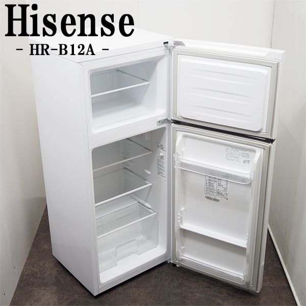 【中古】LB09-028/冷蔵庫/120L/Hisense/ハイセンス/HR-B12A-W/2016 ...