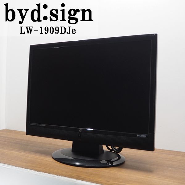 楽天京都芹川　楽天市場店【中古】TA-LW1909DJeHR/液晶テレビ/19V/byd:sign/バイデザイン/LW-1909DJe/ゲーム、PC用に人気/HDMI端子/新品汎用リモコン付属