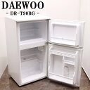 【中古】LB04-099/冷蔵庫/86L/DAEWOO/ダイウー/DR-T90BG/トップフリーザー/直冷式/静音設計/2015年式/送料込み/訳あり特価品