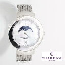 CHARRIOL シャリオール レディースウォッチ スイス製 月 腕時計 ブレスレット時計