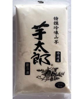 【送料無料！特選丹波産冷凍山芋 芋太郎 無糖 12kg】和菓子材料処京都ヤマグチ　丹波地方の契約農家で丹精込めて栽培したつくね芋　業務用冷凍山芋　お好み焼き　そば　つなぎ　山芋 すりおろし じょうようまんじゅう　薯蕷饅頭　上用饅頭