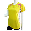 ●DOUBLE3 レディース (Ladies) ショートスリーブシャツ(DW5280) イエロー 送料無料 50166